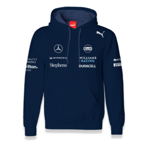 Buzo Hoodie Azul Williams Formula 1