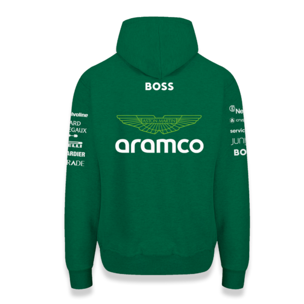 Buzo Hoodie Verde Aston Martin Formula 1 - Image 2
