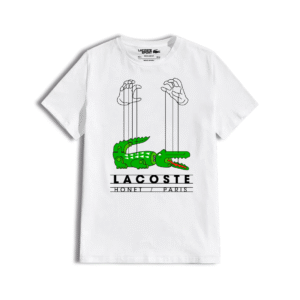 Camiseta Blanca Lacoste Honet Paris