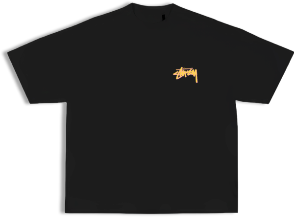 Camiseta Oversize Stüssy Dice Roll Negra – Edición Limitada - Image 2