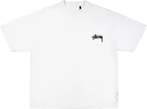 Camiseta Oversize Stüssy blanca – Edición Limitada - Image 2