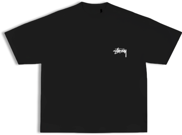 Camiseta Oversize Stüssy Negra – Edición Limitada - Image 2