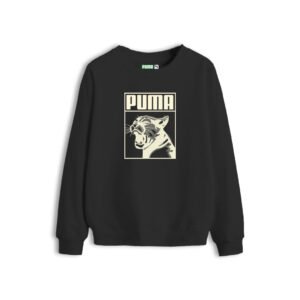 Buzo negro Puma felino