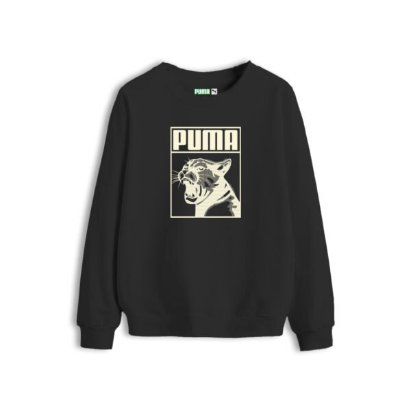 Buzo negro Puma felino