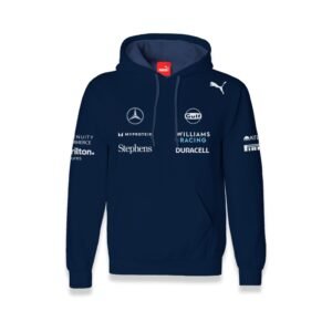 Buzo Hoodie Azul Williams Formula 1