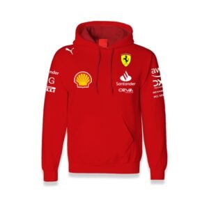 Buzo Hoodie Rojo Ferrari Formula 1