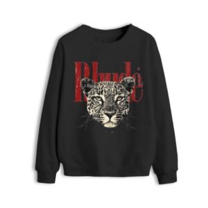 Buzo leopartdo negro