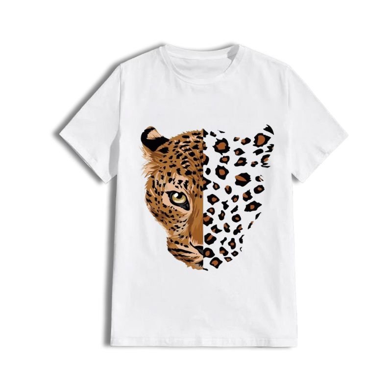 Camisetas personalizadas leopardo