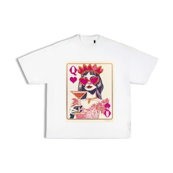 Camiseta oversize carta