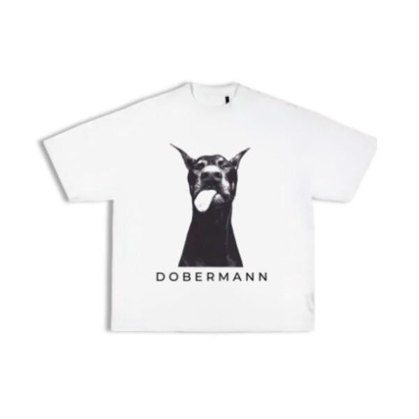 Camiseta oversize boderman blanca