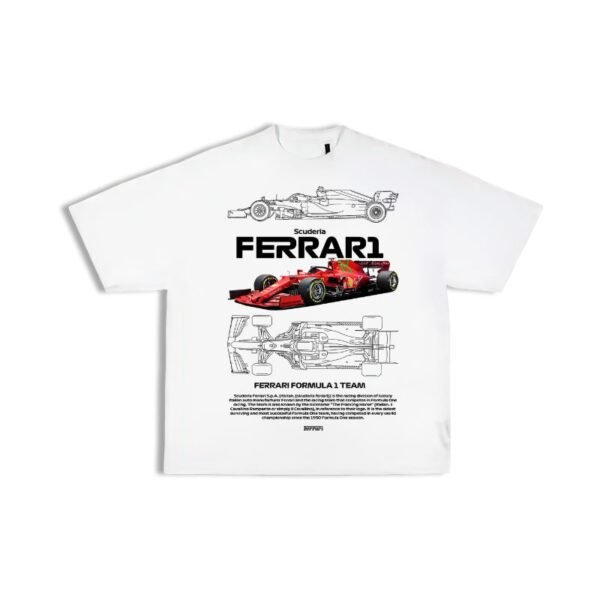Camiseta oversize ferrari
