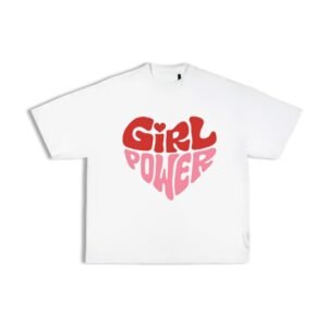 Camiseta oversize girlpower