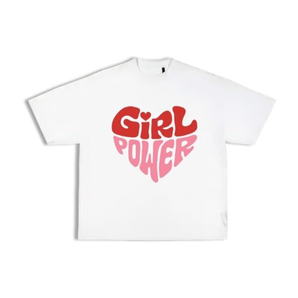 Camiseta oversize girlpower