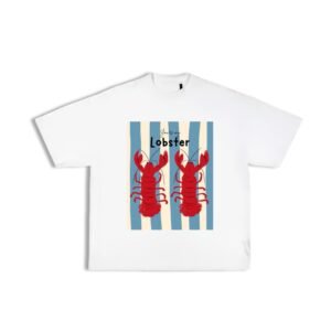 Camiseta oversize langosta