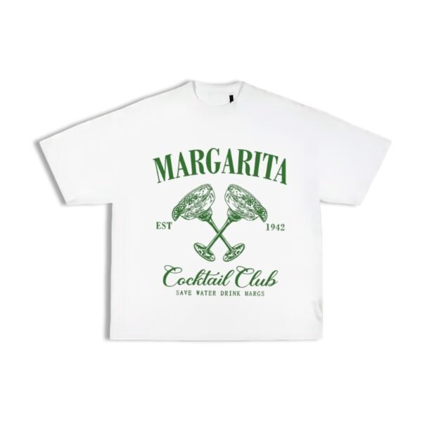 Camiseta oversize margarita