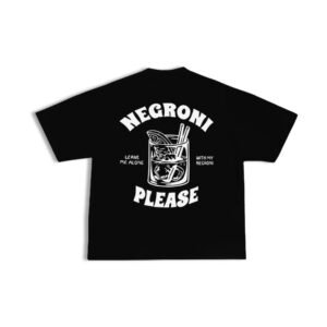 Camiseta oversize negroni