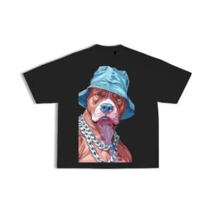 Camiseta oversize pitbull pesquero