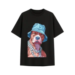 Camiseta oversize pitbull pesquero