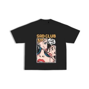 Camiseta oversize sad club