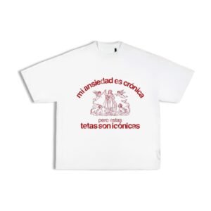 Camiseta oversize tetas