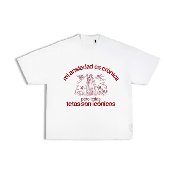 Camiseta oversize tetas