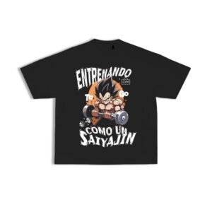 Camiseta oversize vegeta