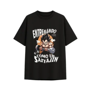 Camiseta oversize vegeta