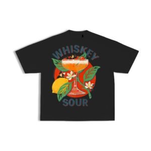 Camiseta oversize whiskey