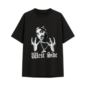 Camiseta oversize 2pac WEST SIDE