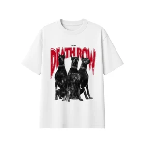 Camiseta oversize deathrow