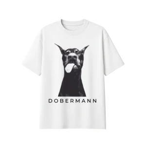 Camiseta oversize boderman blanca