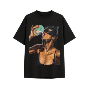 Camiseta oversize gatubela