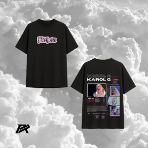 Camiseta oversize Karol G bichota